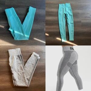Gymshark XS legging bundle